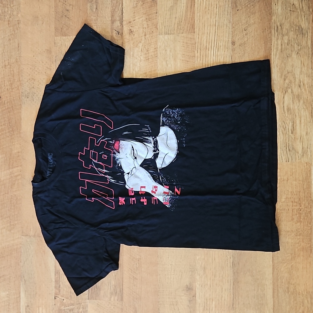 Hot Topic anime smile pretty horror t-shirt
